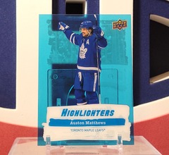 Auston Matthews 2022-23 - Highlighters Series 2 Upper Deck